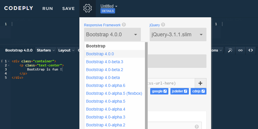 Codeply Features